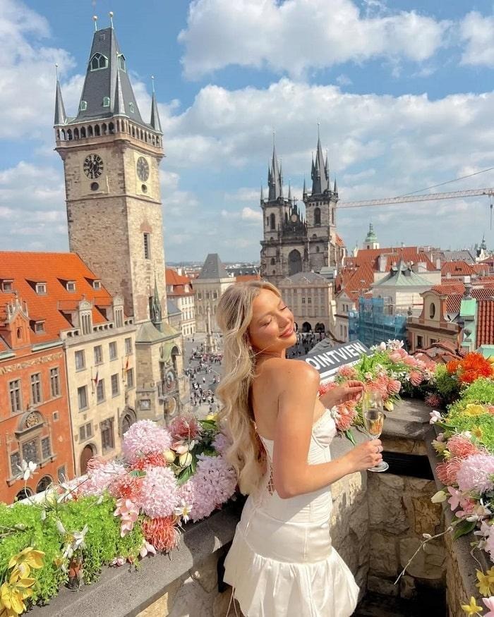 Vẻ đẹp của lâu đài Praha Séc