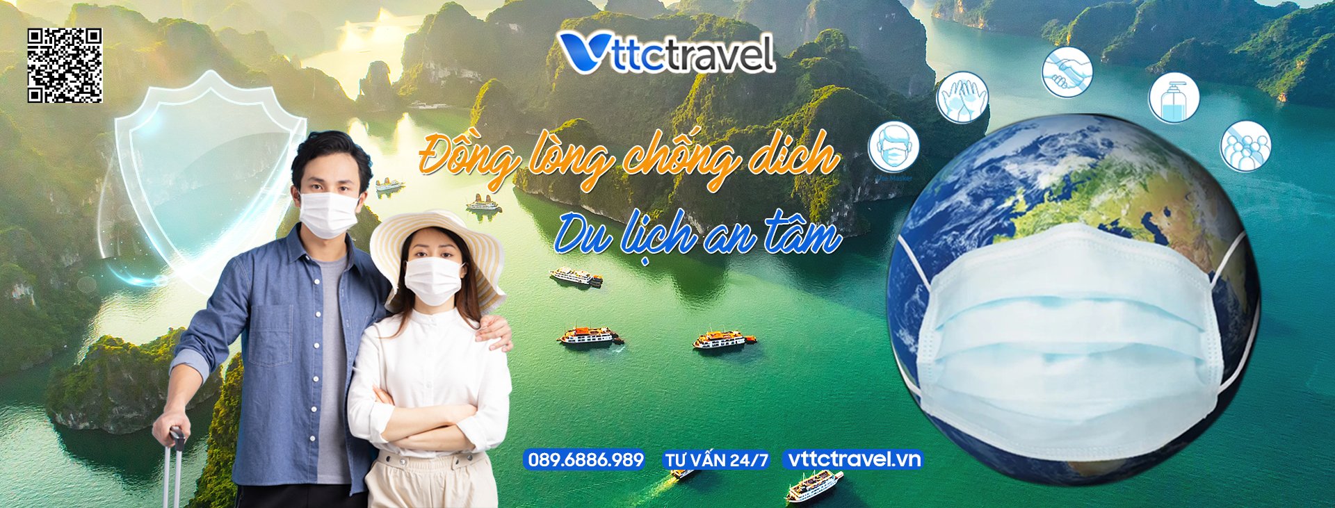 Đồng lòng chống dịch - Du lịch an tâm